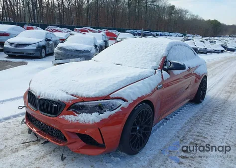 2020 BMW M2 Competition из США, поврежденный, VIN WBS2U7C0XL7E60713